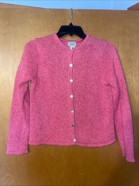 Vintage L.L. Bean 100% cotton cardigan size xs